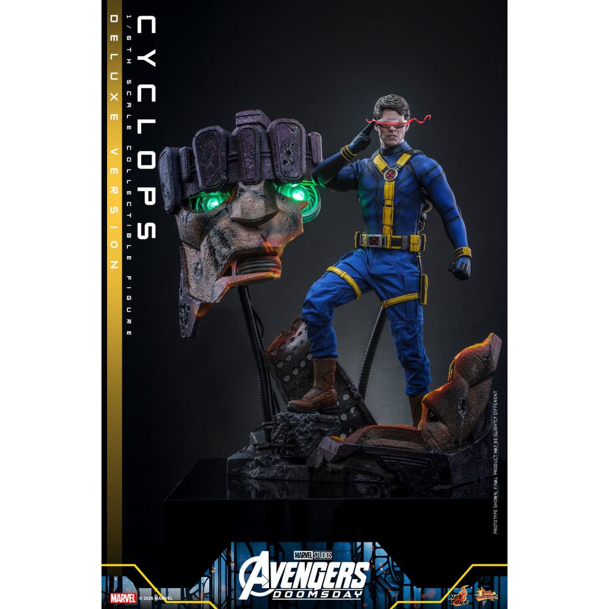 Hot Toys - Cyclops, versione Deluxe " MMS " in scala 1/6 - Avengers: Doomsday