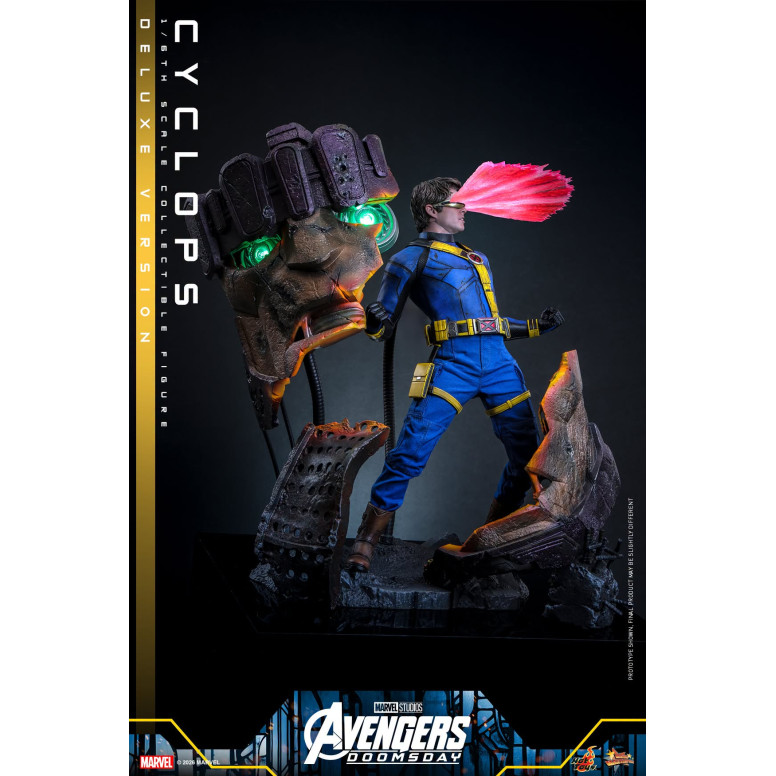 Hot Toys - Cyclops, versione Deluxe " MMS " in scala 1/6 - Avengers: Doomsday