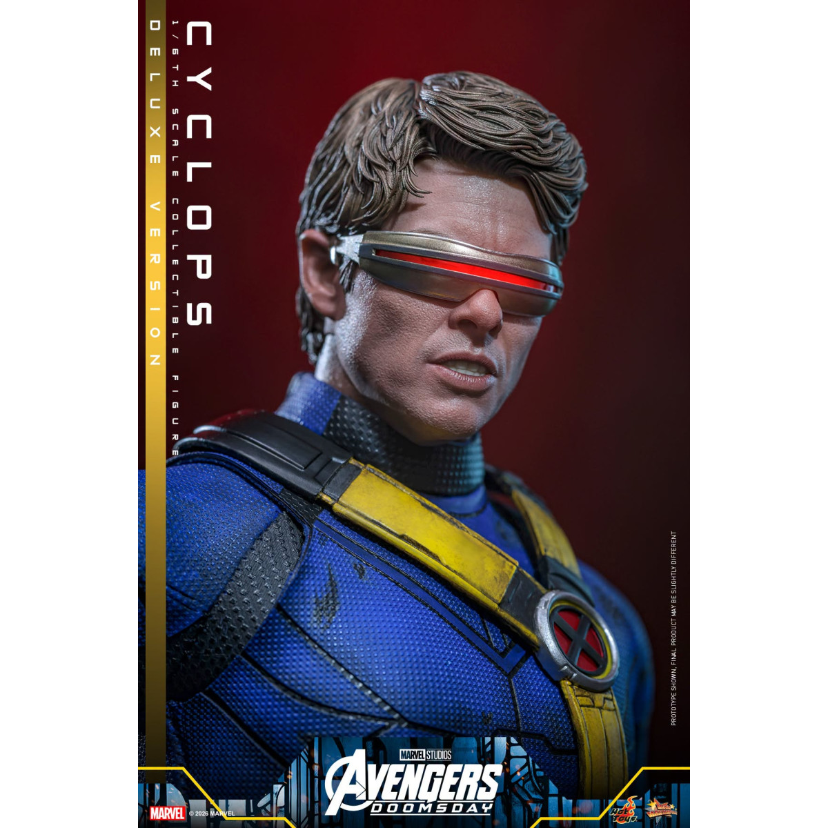 Hot Toys - Cyclops, versione Deluxe " MMS " in scala 1/6 - Avengers: Doomsday