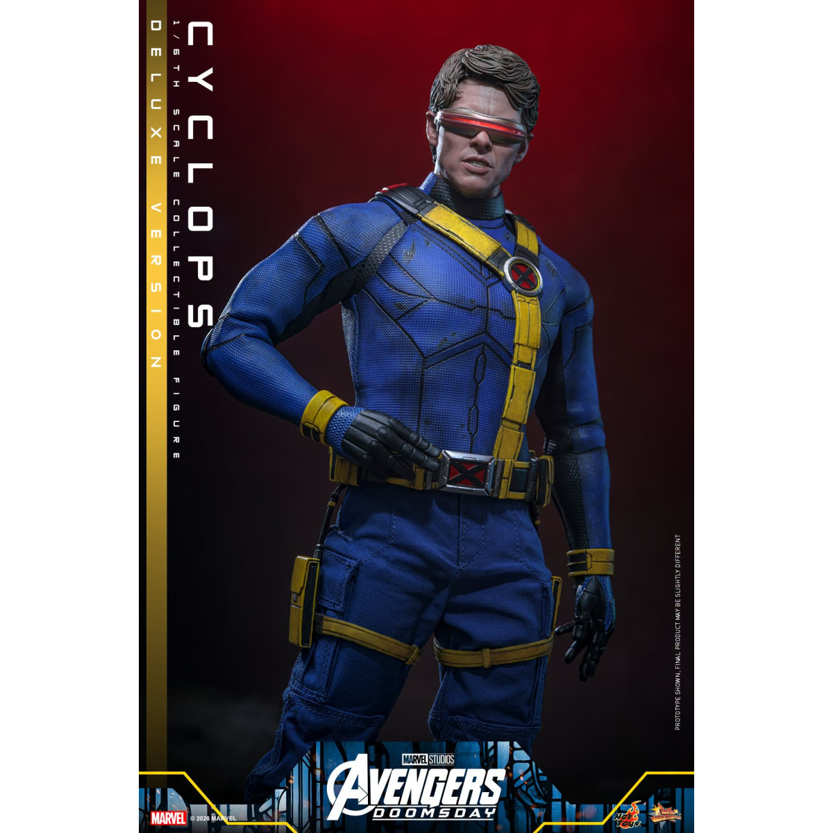 Hot Toys - Cyclops, versione Deluxe " MMS " in scala 1/6 - Avengers: Doomsday