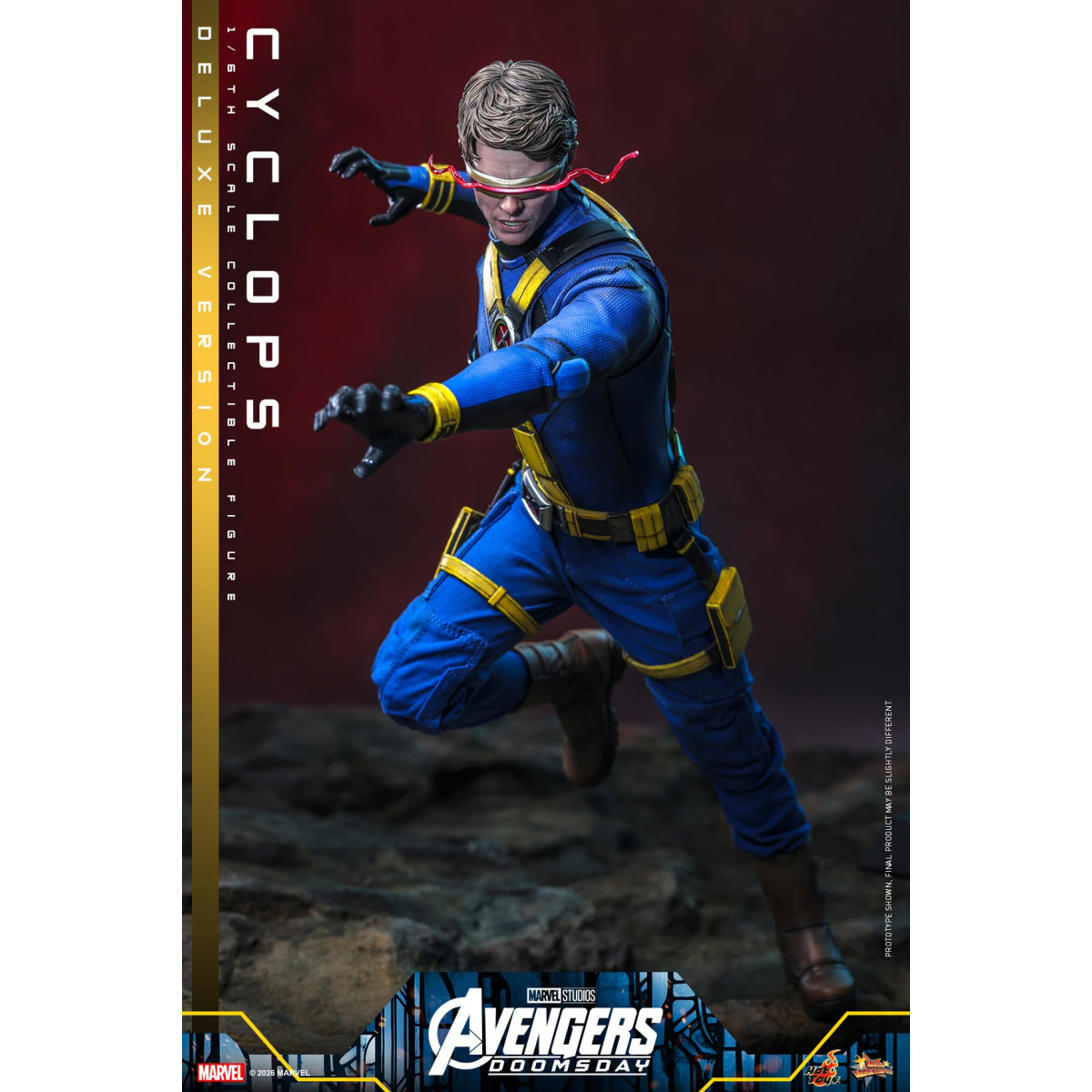 Hot Toys - Cyclops, versione Deluxe " MMS " in scala 1/6 - Avengers: Doomsday