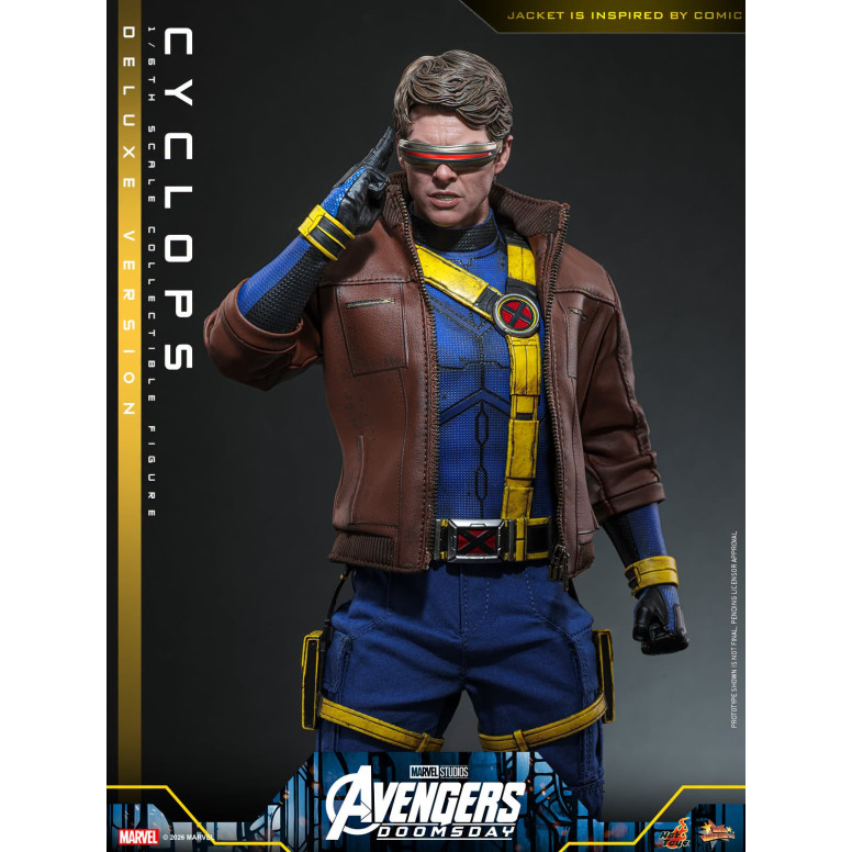 Hot Toys - Cyclops, versione Deluxe " MMS " in scala 1/6 - Avengers: Doomsday