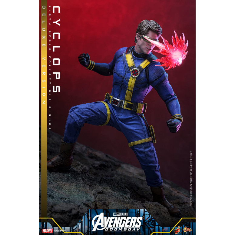 Hot Toys - Cyclops, versione Deluxe " MMS " in scala 1/6 - Avengers: Doomsday