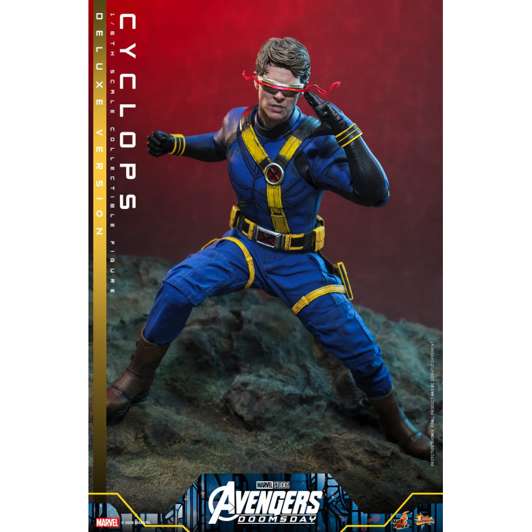 Hot Toys - Cyclops, versione Deluxe " MMS " in scala 1/6 - Avengers: Doomsday