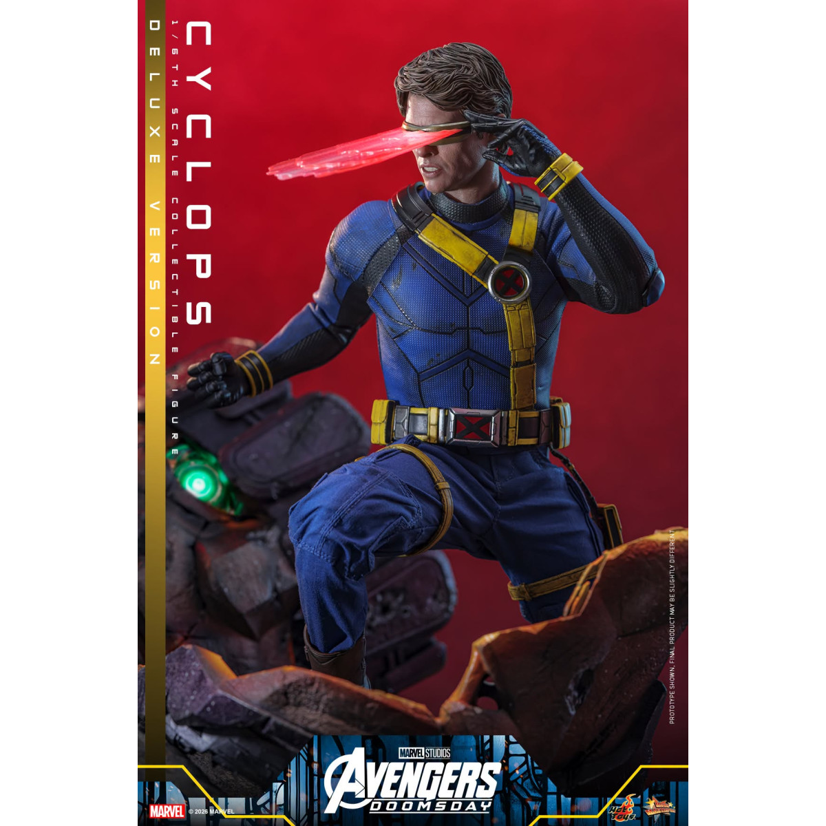Hot Toys - Cyclops, versione Deluxe " MMS " in scala 1/6 - Avengers: Doomsday