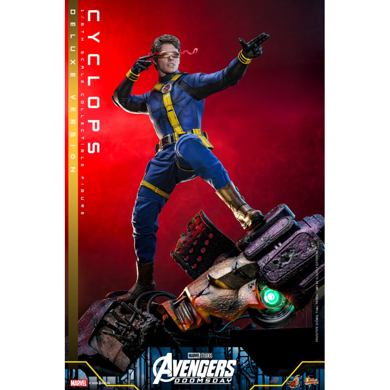 Hot Toys - Cyclops, versione Deluxe " MMS " in scala 1/6 - Avengers: Doomsday
