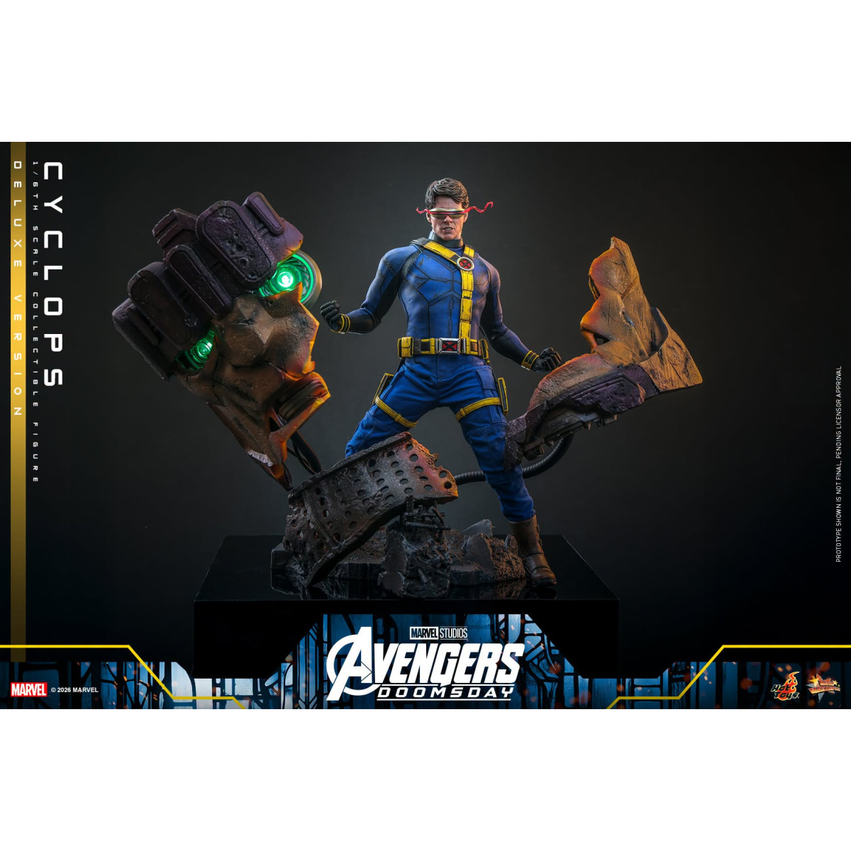 Hot Toys - Cyclops, versione Deluxe " MMS " in scala 1/6 - Avengers: Doomsday