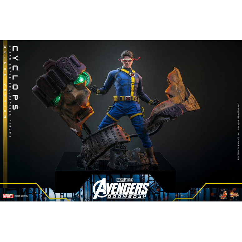 Hot Toys - Cyclops, versione Deluxe " MMS " in scala 1/6 - Avengers: Doomsday