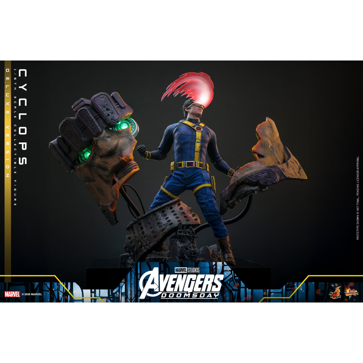 Hot Toys - Cyclops, versione Deluxe " MMS " in scala 1/6 - Avengers: Doomsday