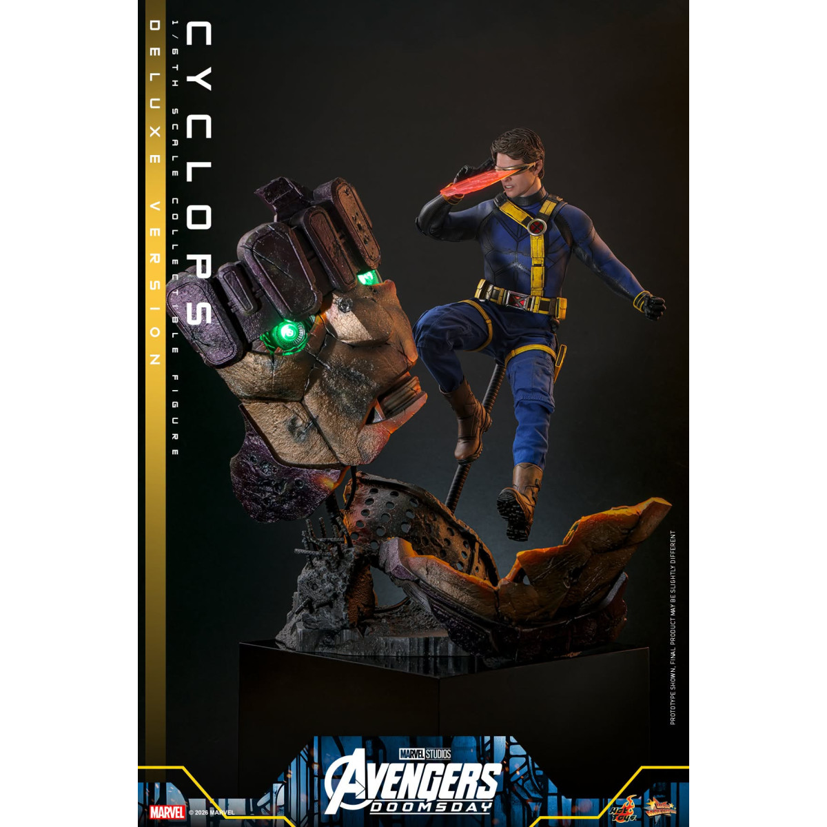Hot Toys - Cyclops, versione Deluxe " MMS " in scala 1/6 - Avengers: Doomsday