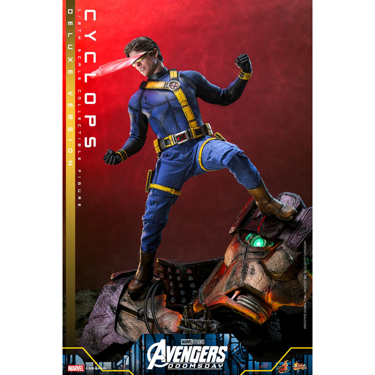 Hot Toys - Cyclops, versione Deluxe " MMS " in scala 1/6 - Avengers: Doomsday