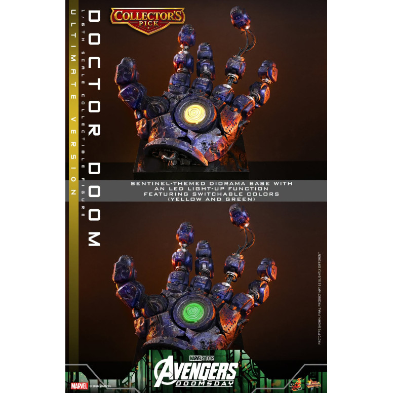 Hot Toys - Doctor Doom, versione Ultimate MMS907 in scala 1/6 - Avengers: Doomsday