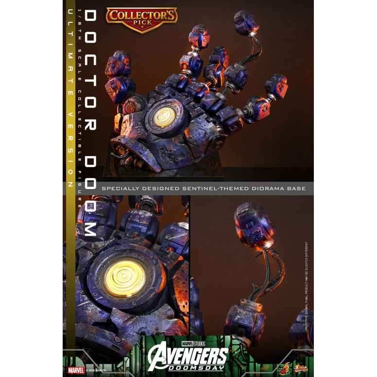 Hot Toys - Doctor Doom, versione Ultimate MMS907 in scala 1/6 - Avengers: Doomsday