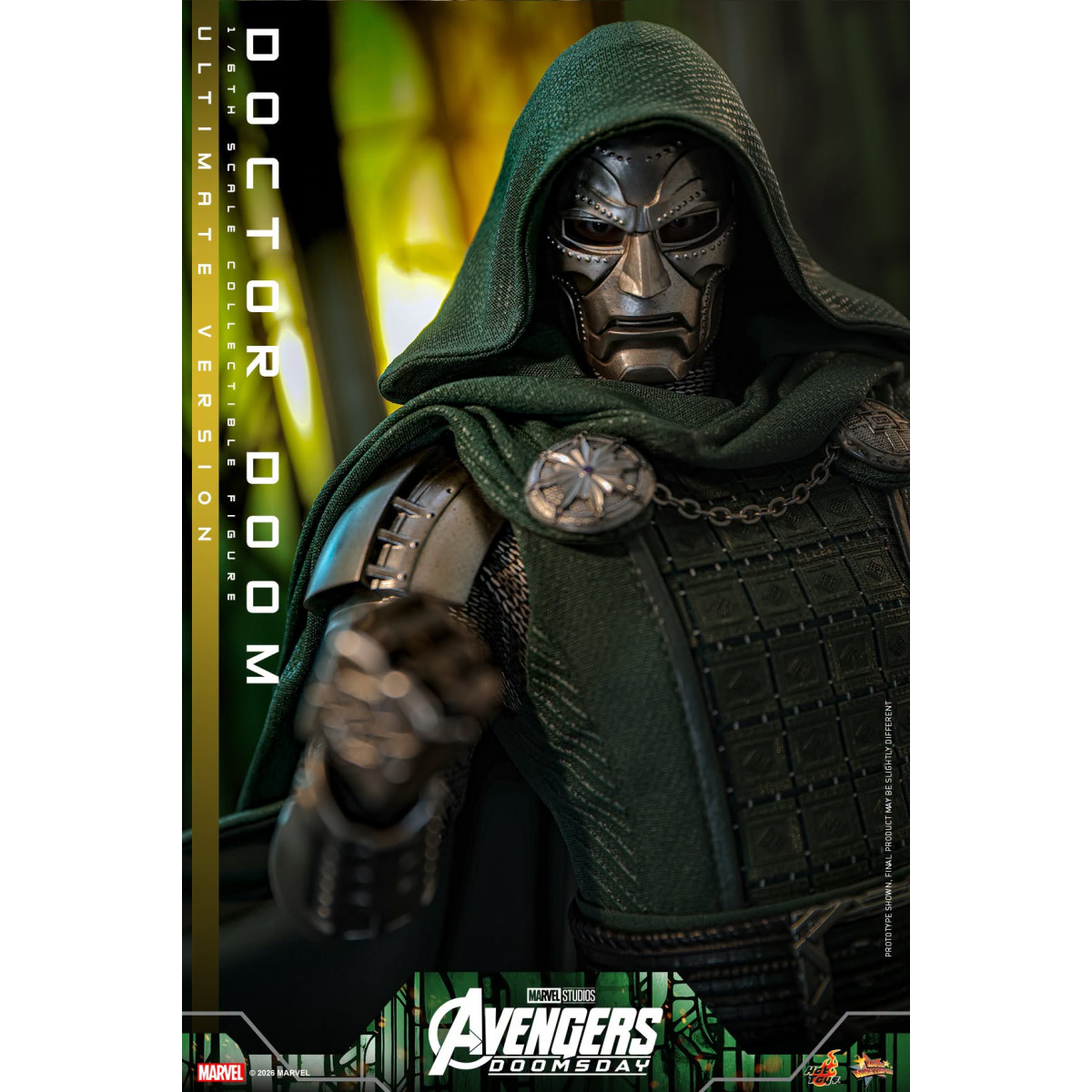 Hot Toys - Doctor Doom, versione Ultimate MMS907 in scala 1/6 - Avengers: Doomsday