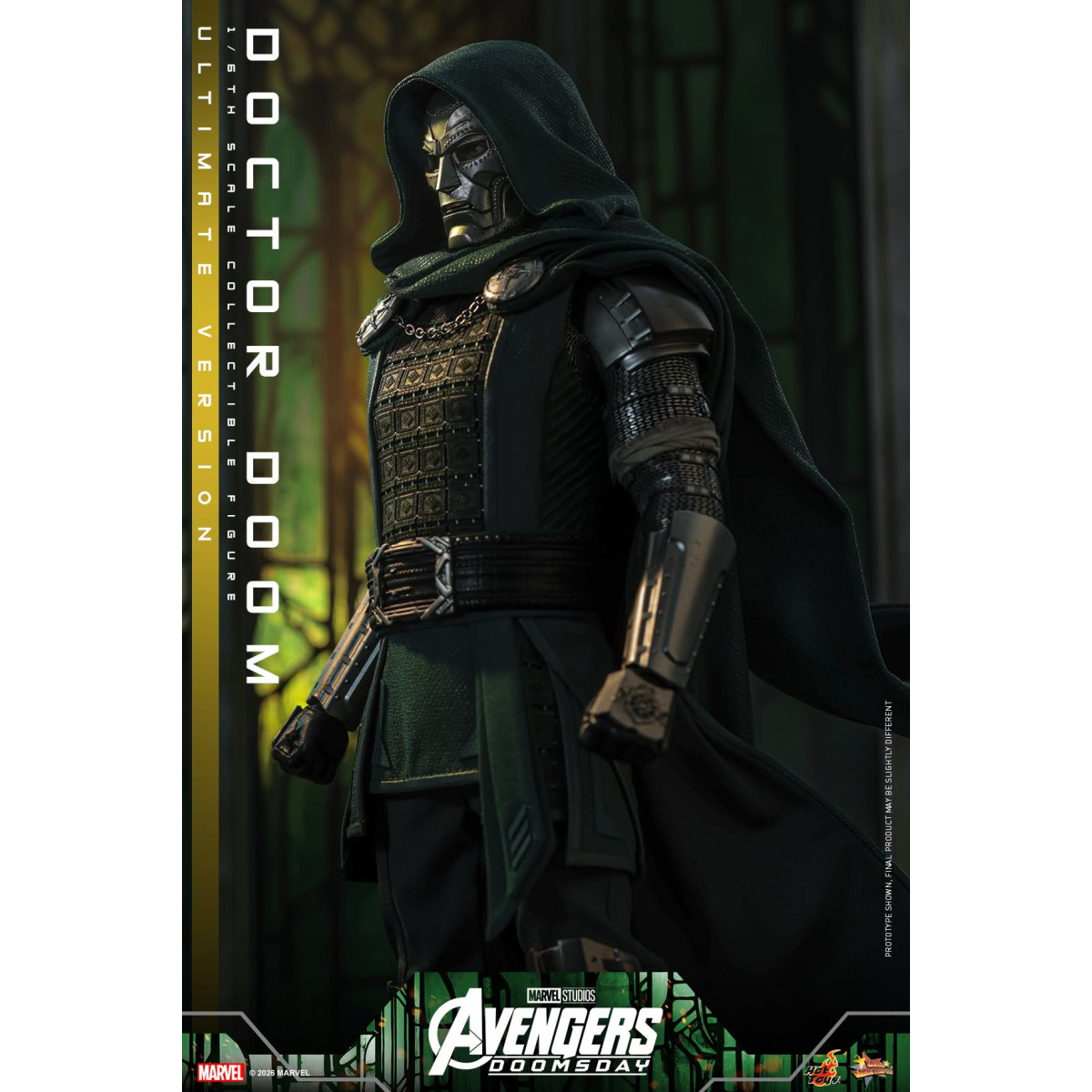 Hot Toys - Doctor Doom, versione Ultimate MMS907 in scala 1/6 - Avengers: Doomsday