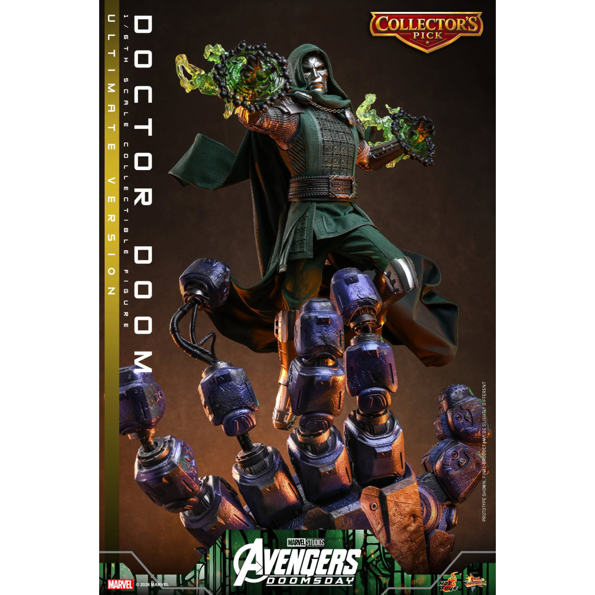 Hot Toys - Doctor Doom, versione Ultimate MMS907 in scala 1/6 - Avengers: Doomsday