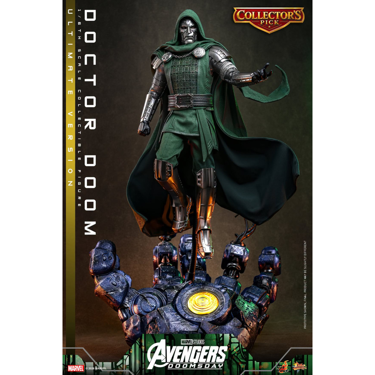 Hot Toys - Doctor Doom, versione Ultimate MMS907 in scala 1/6 - Avengers: Doomsday
