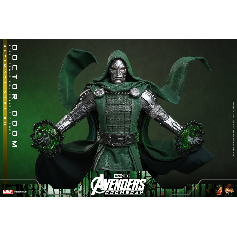 Hot Toys - Doctor Doom, versione Ultimate MMS907 in scala 1/6 - Avengers: Doomsday