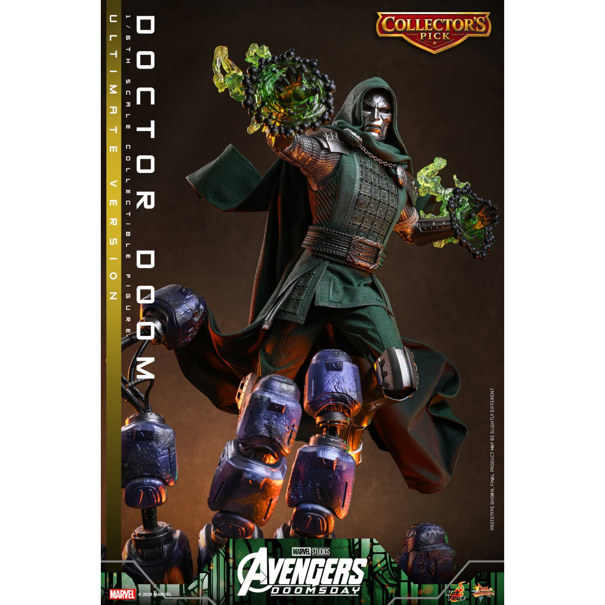 Hot Toys - Doctor Doom, versione Ultimate MMS907 in scala 1/6 - Avengers: Doomsday