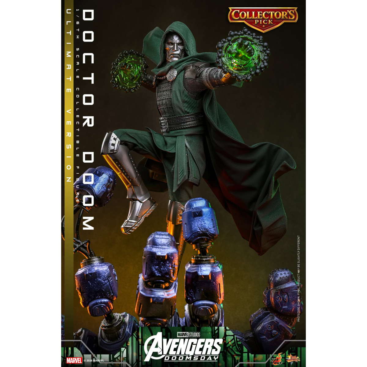 Hot Toys - Doctor Doom, versione Ultimate MMS907 in scala 1/6 - Avengers: Doomsday