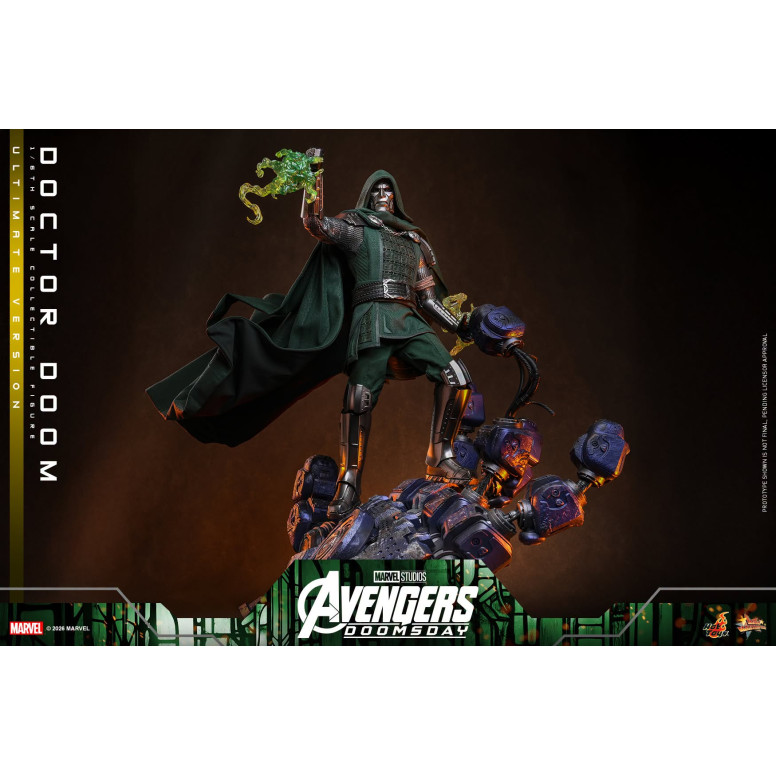 Hot Toys - Doctor Doom, versione Ultimate MMS907 in scala 1/6 - Avengers: Doomsday
