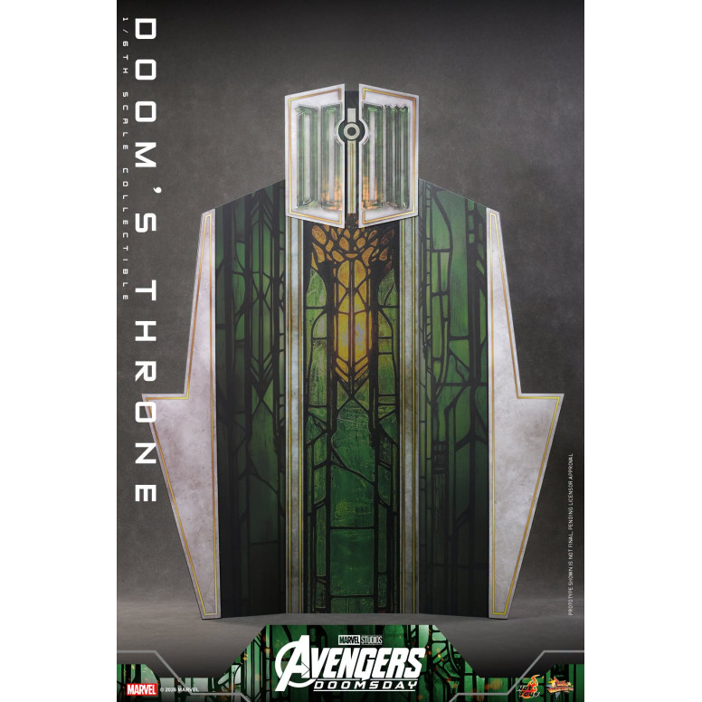 Hot Toys - Il trono di " Doom" MMS, in scala 1/6 - Avengers: Doomsday