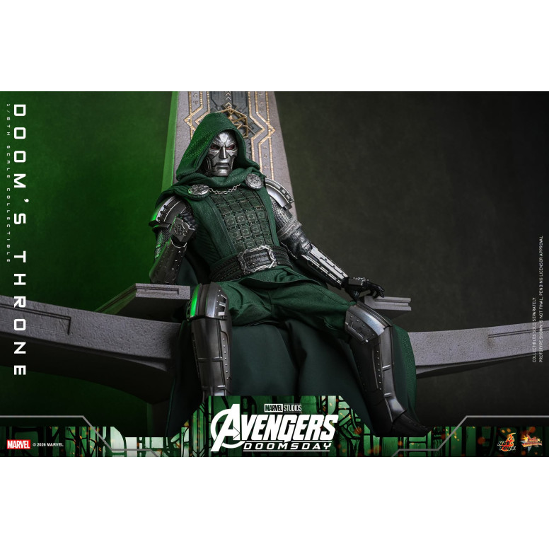 Hot Toys - Il trono di " Doom" MMS, in scala 1/6 - Avengers: Doomsday