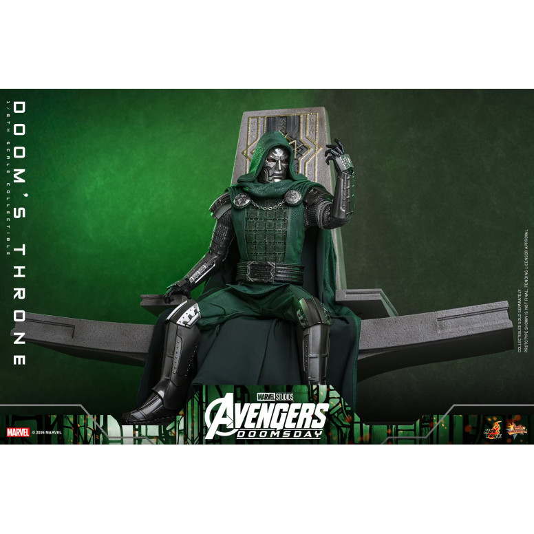 Hot Toys - Il trono di " Doom" MMS, in scala 1/6 - Avengers: Doomsday