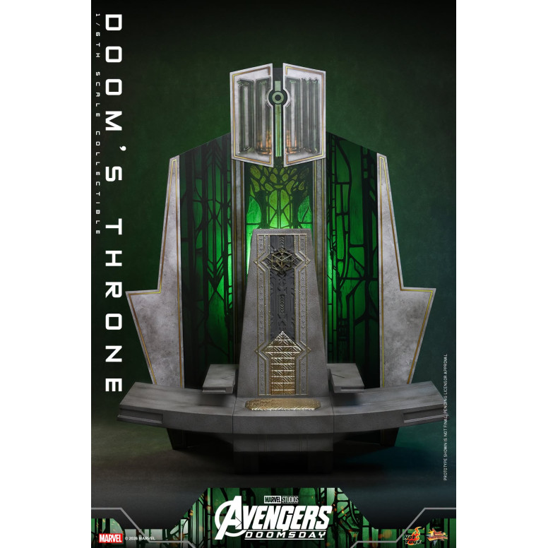 Hot Toys - Il trono di " Doom" MMS, in scala 1/6 - Avengers: Doomsday