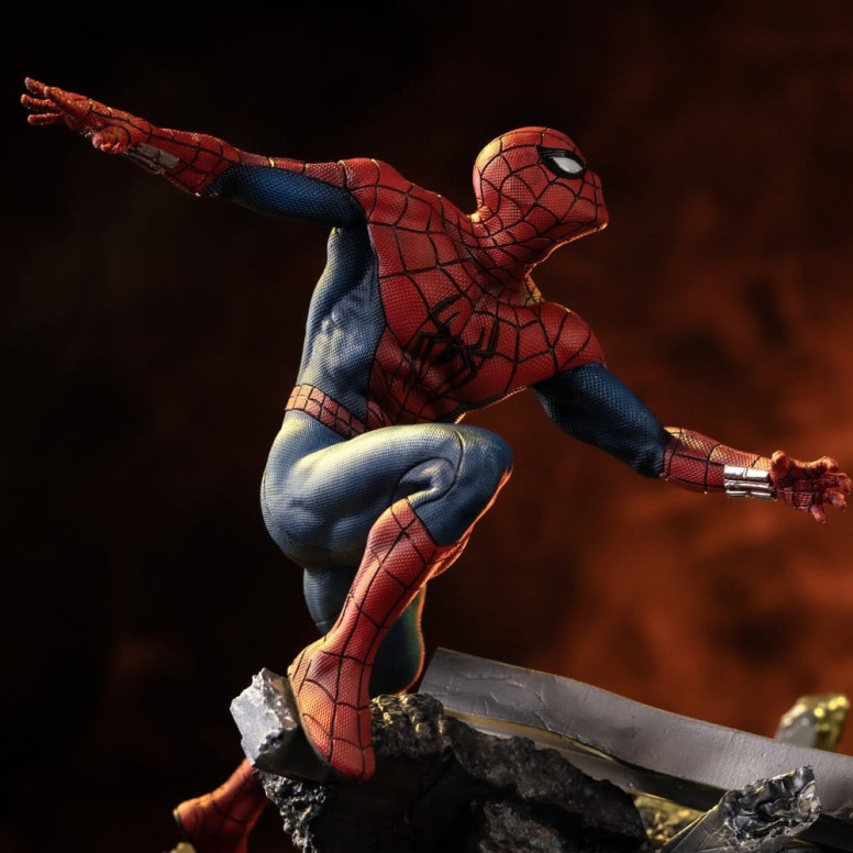 Iron Studios Marvel - Spider-Man contro Hulk e - Spider-Man "Brand New Day" Art, scala 1/10