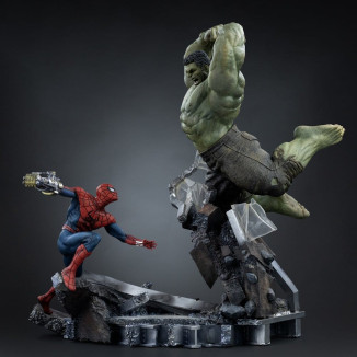 Iron Studios Marvel - Spider-Man contro Hulk e - Spider-Man "Brand New Day" Art, scala 1/10