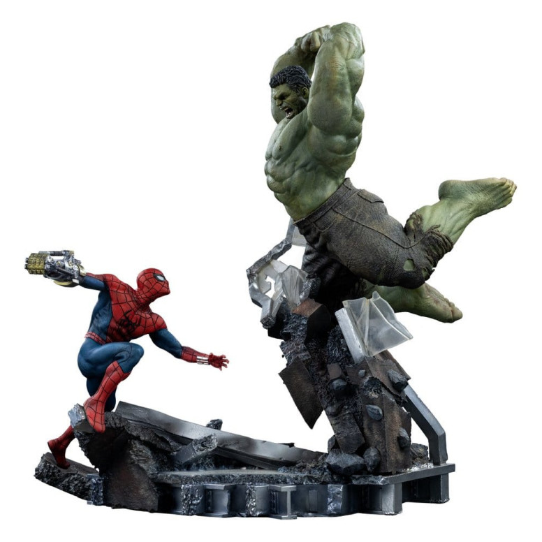 Iron Studios Marvel - Spider-Man contro Hulk e - Spider-Man "Brand New Day" Art, scala 1/10