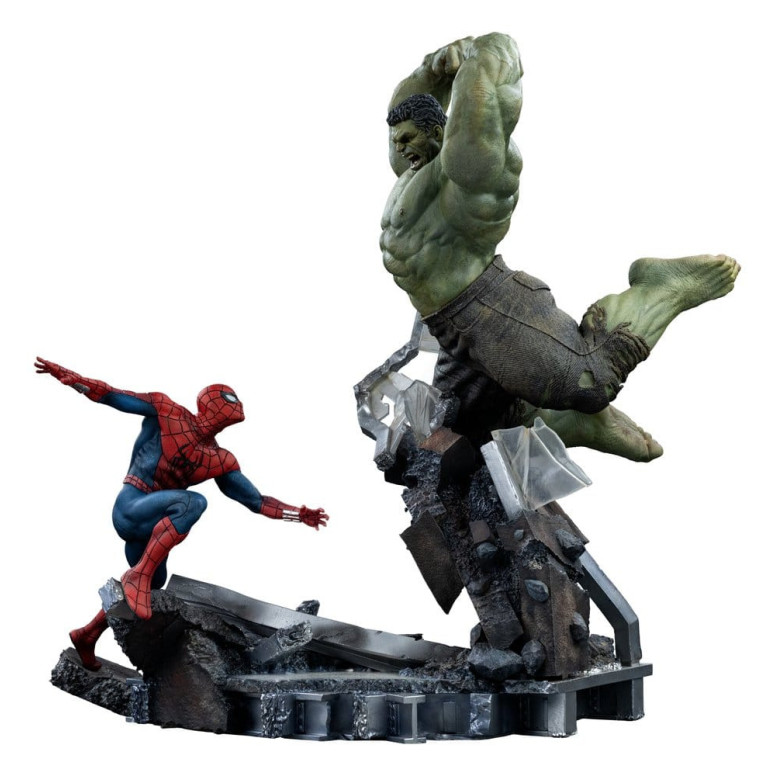 Iron Studios Marvel - Spider-Man contro Hulk e - Spider-Man "Brand New Day" Art, scala 1/10