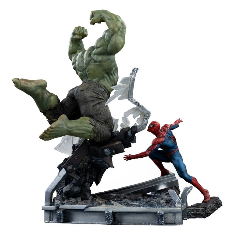 Iron Studios Marvel - Spider-Man contro Hulk e - Spider-Man "Brand New Day" Art, scala 1/10