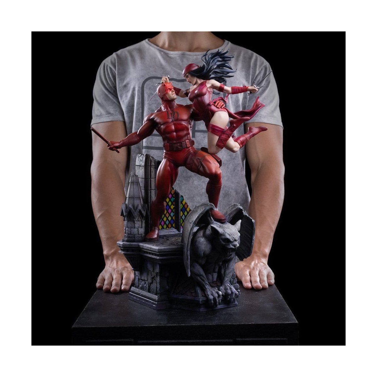 Iron Studios Marvel - Daredevil & Elektra in scala 1/6 - Daredevil