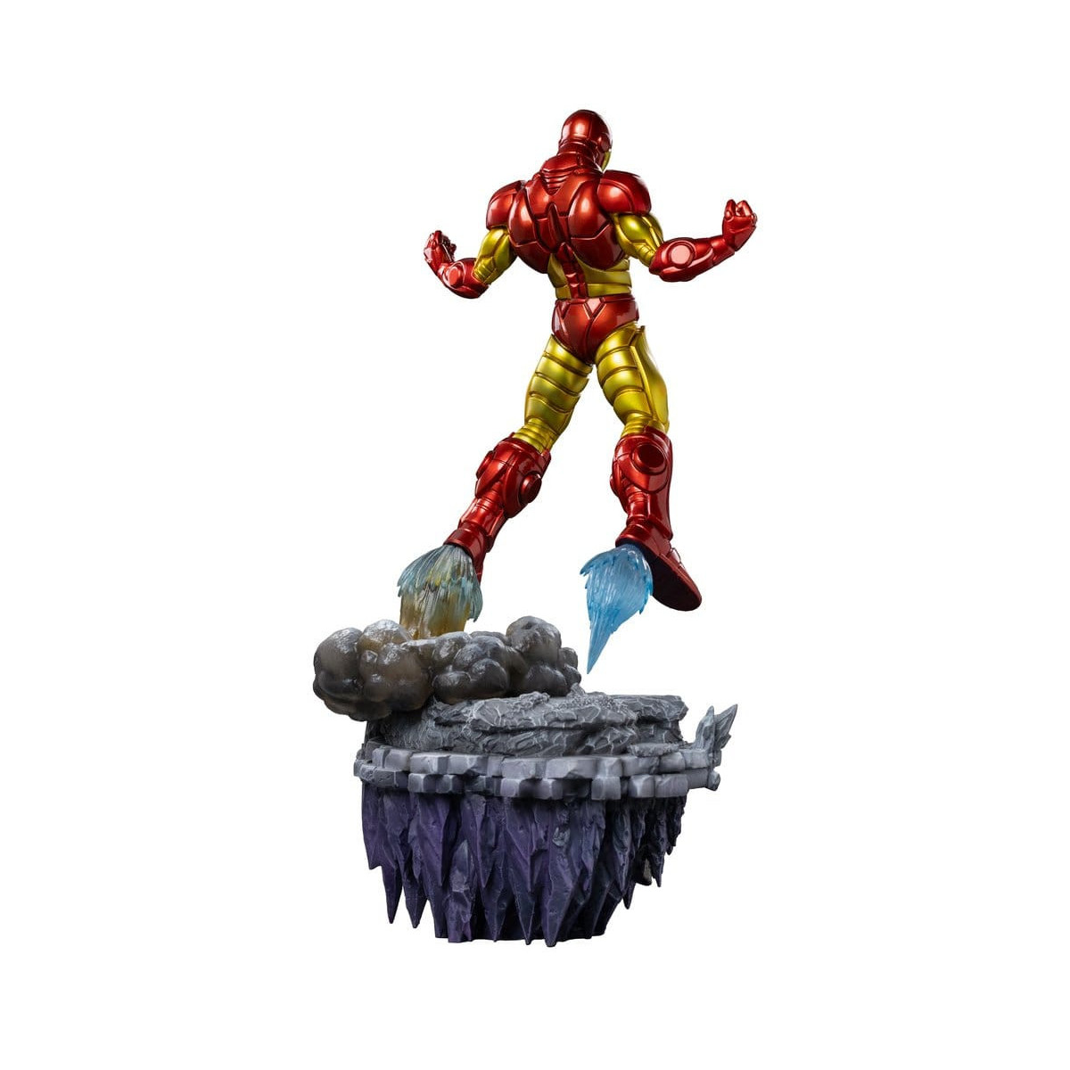 Iron Studios Marvel - Iron Man Deluxe Art Scala 1/10 - Diorama del Guanto dell'Infinito