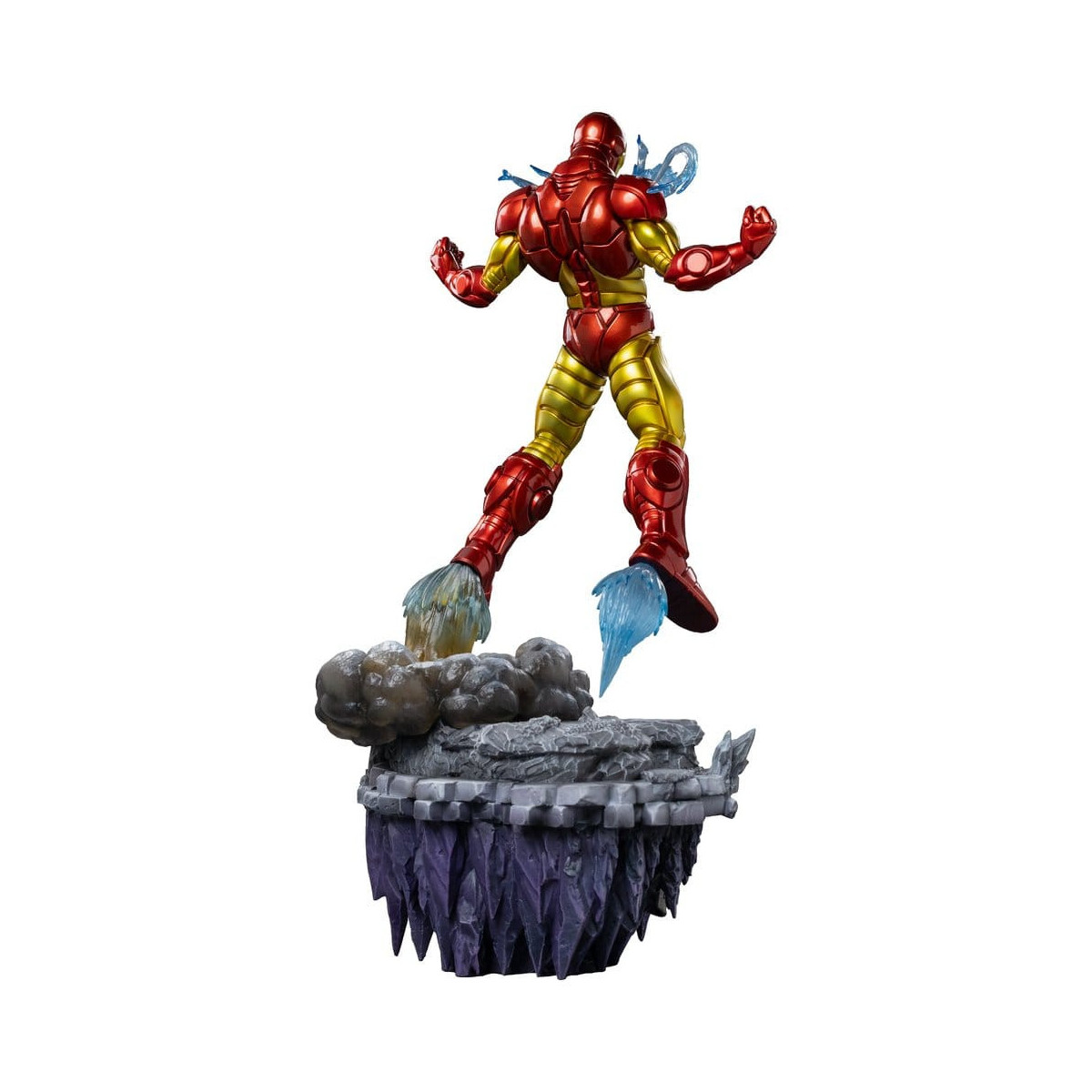 Iron Studios Marvel - Iron Man Deluxe Art Scala 1/10 - Diorama del Guanto dell'Infinito