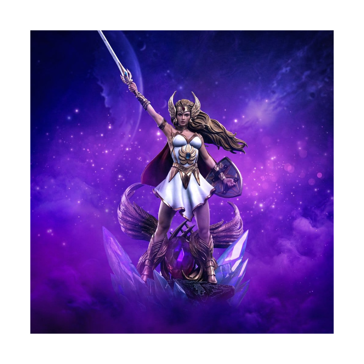 Iron Studios - She-Ra Unleashed Art in scala 1/10 - Masters of the Universe - I Padroni dell'Universo