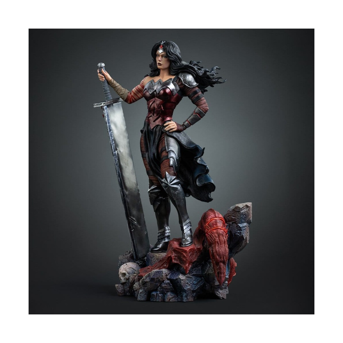 Iron Studios - DC Comics - Wonder Woman Absolute Art Scala 1/10
