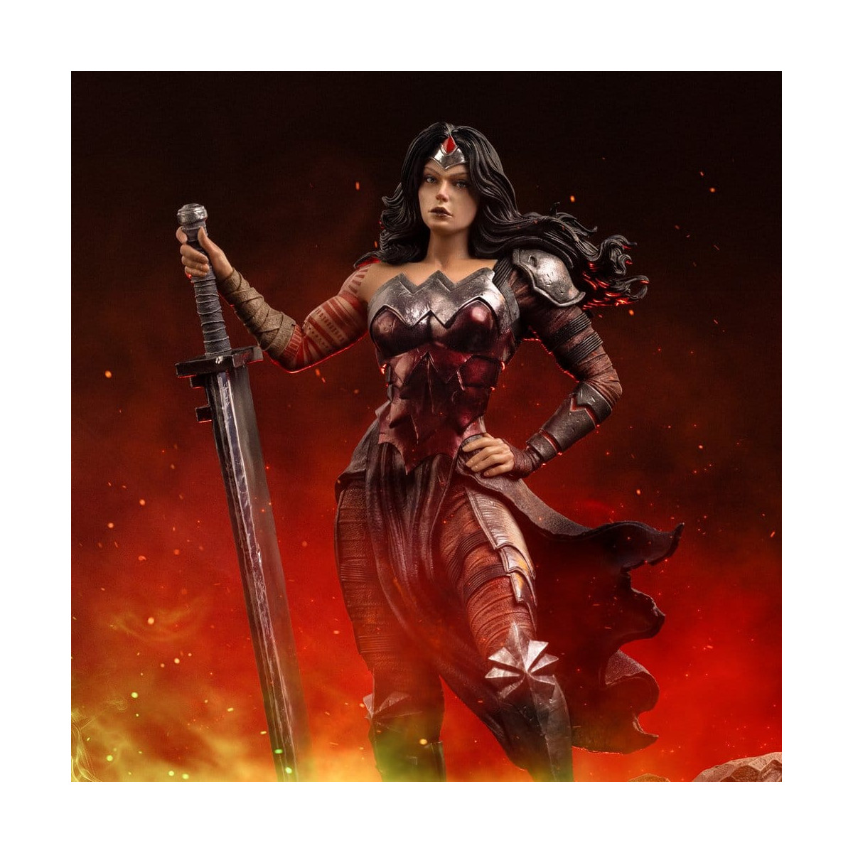Iron Studios - DC Comics - Wonder Woman Absolute Art Scala 1/10