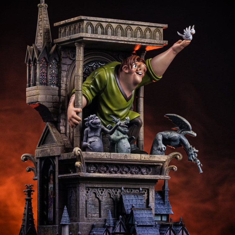 Iron Studios Disney Classics - Quasimodo Art Scala 1/10 - Il gobbo di Notre-Dame