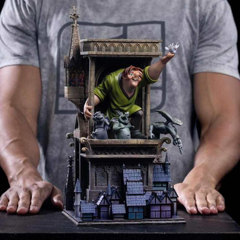 Iron Studios Disney Classics - Quasimodo Art Scala 1/10 - Il gobbo di Notre-Dame