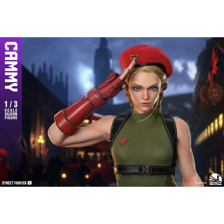 Infinity Studio - Street Fighter 6 - Action figure in silicone CAMMY in scala 1/3