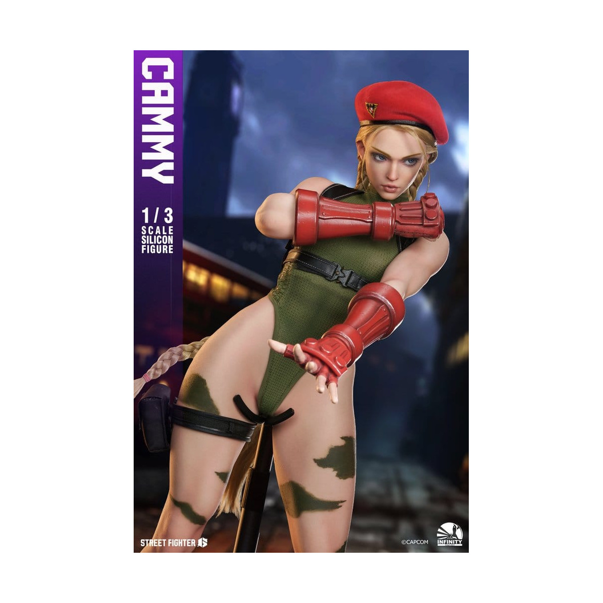 Infinity Studio - Street Fighter 6 - Action figure in silicone CAMMY in scala 1/3