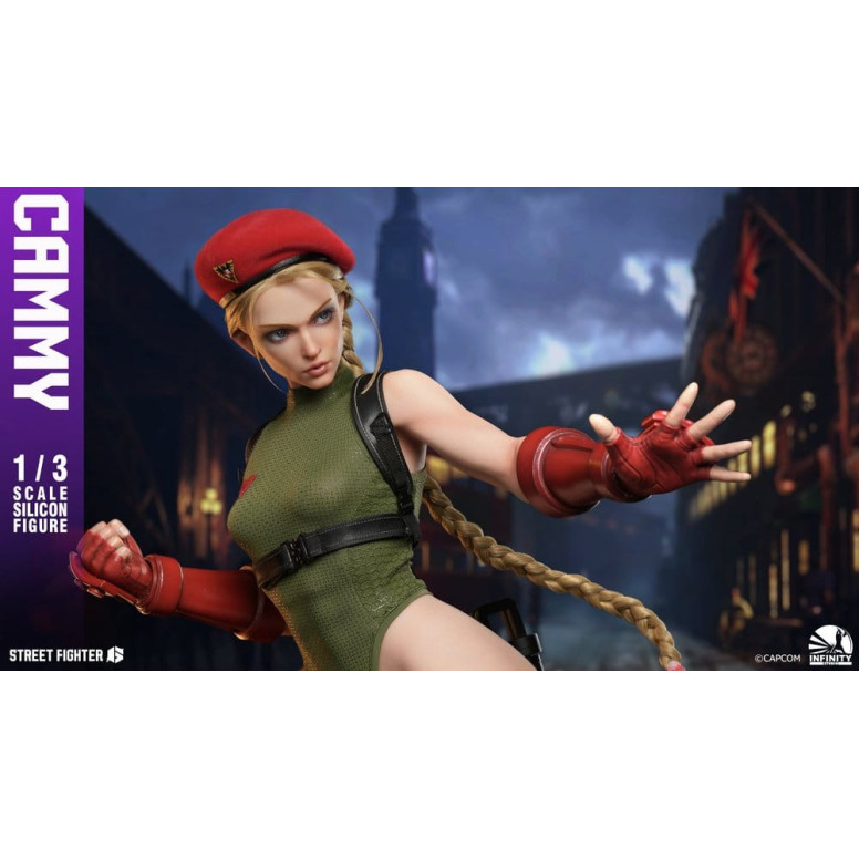 Infinity Studio - Street Fighter 6 - Action figure in silicone CAMMY in scala 1/3