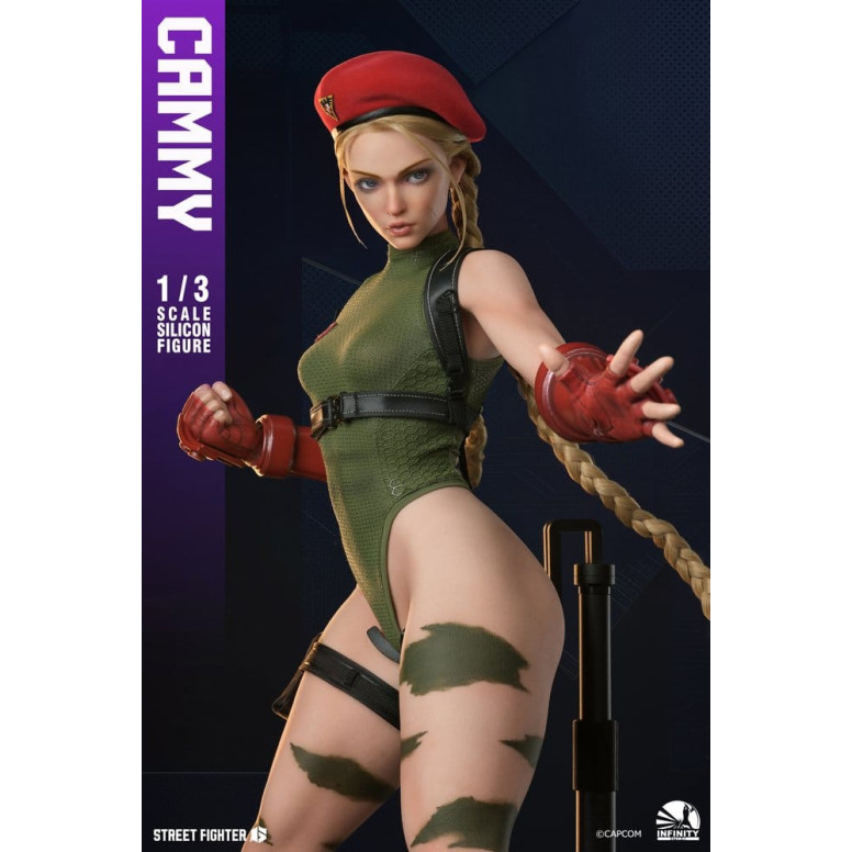 Infinity Studio - Street Fighter 6 - Action figure in silicone CAMMY in scala 1/3