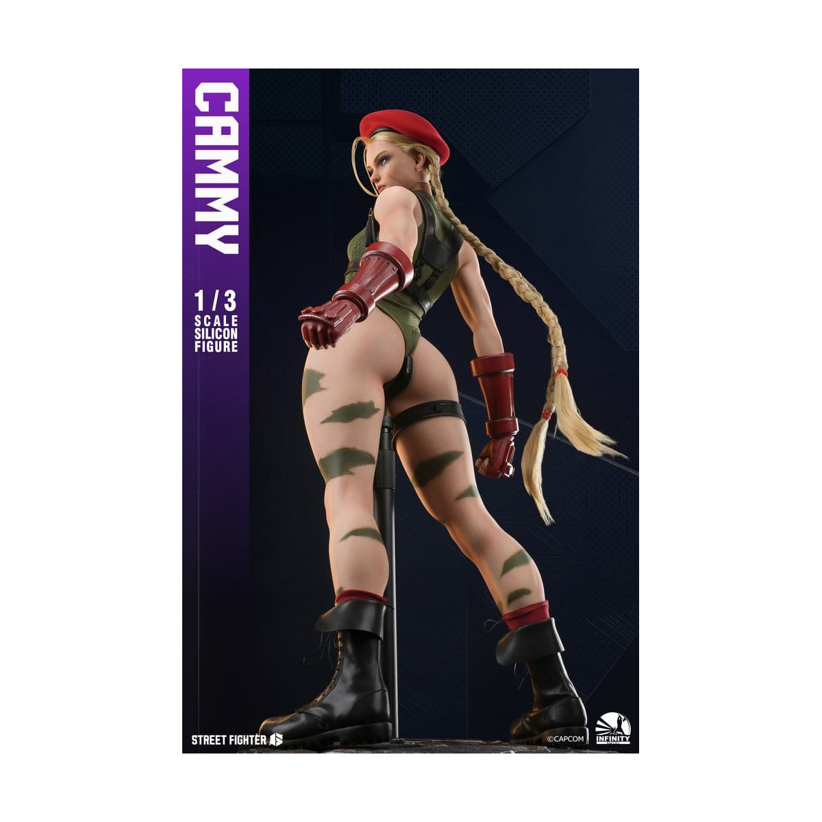 Infinity Studio - Street Fighter 6 - Action figure in silicone CAMMY in scala 1/3