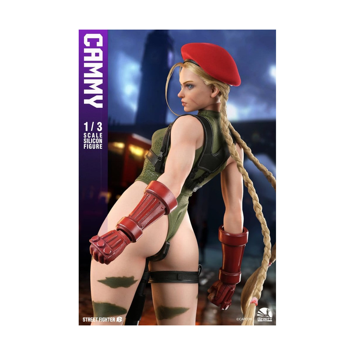 Infinity Studio - Street Fighter 6 - Action figure in silicone CAMMY in scala 1/3