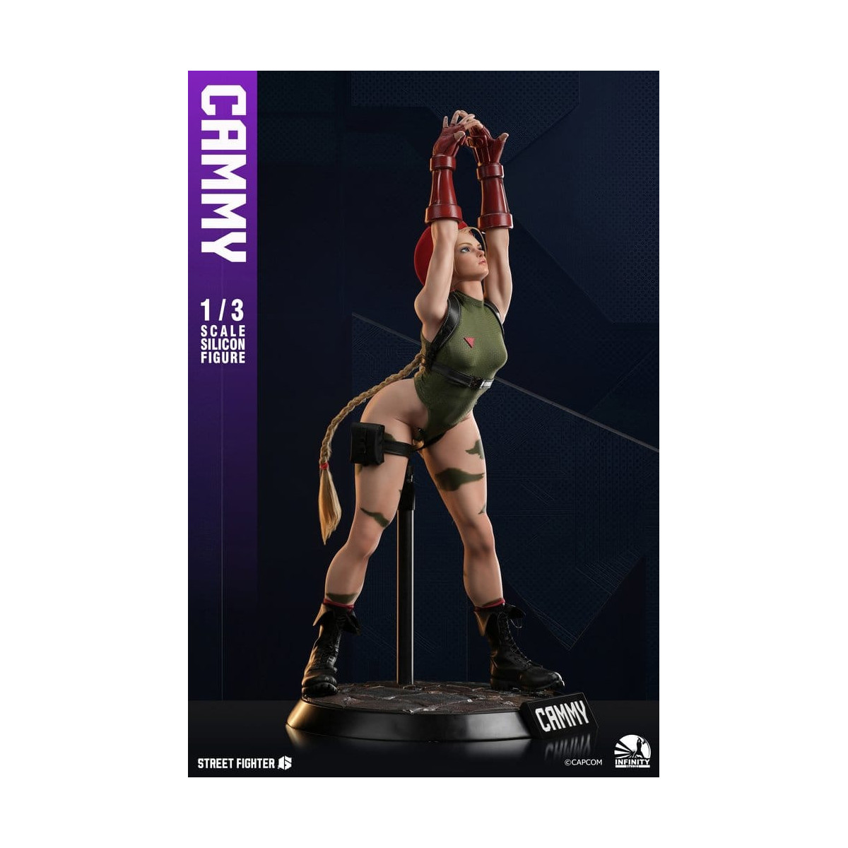 Infinity Studio - Street Fighter 6 - Action figure in silicone CAMMY in scala 1/3