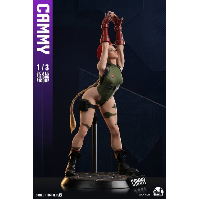Infinity Studio - Street Fighter 6 - Action figure in silicone CAMMY in scala 1/3